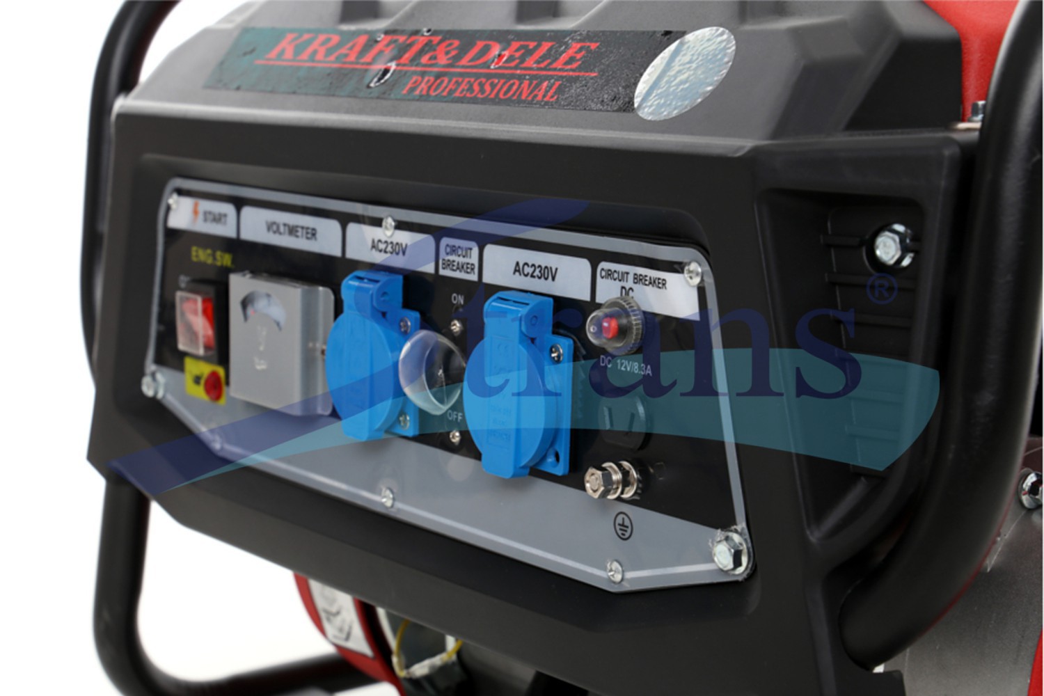 Gasoline Generator Kraft&Dele Kd136 220V 2.8/3.0Kw Single-Phase